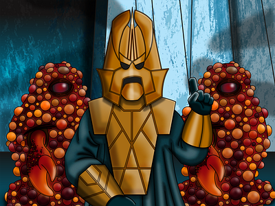 Doctor Who - Omega and Gell Guards
