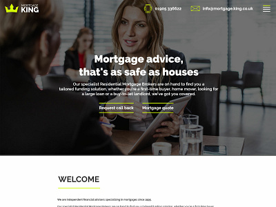 MortgageKing Visual02 design digital design ui ux web web design website