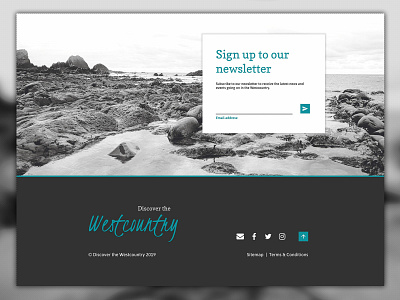 Discover Westcountry design digital design ui ux web web design website