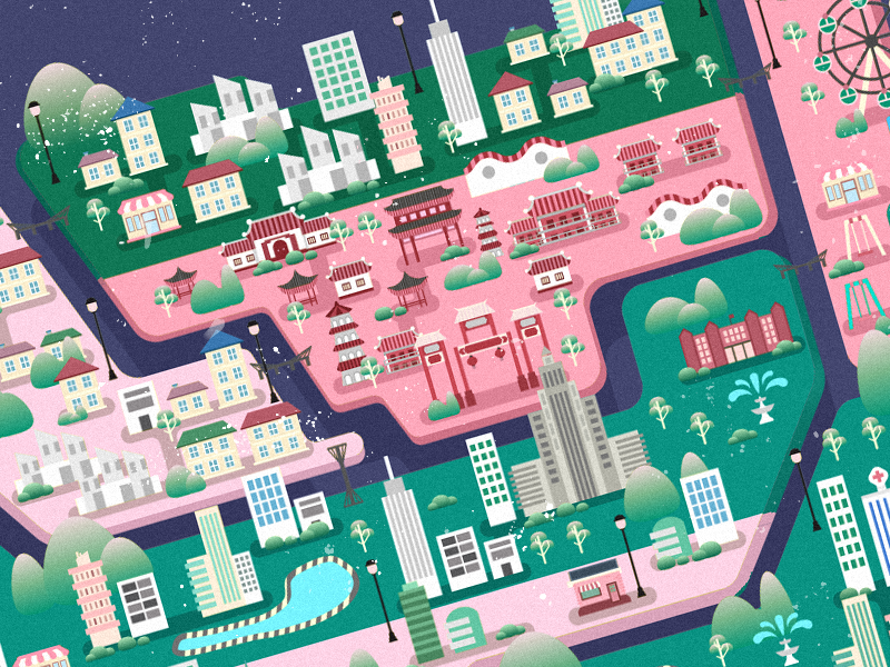 Islands Map by yaona on Dribbble