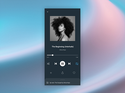 Daily UI #009 - Audio Player