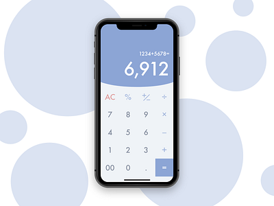 Daily UI #004 - Calculator 004 app calculator dailyui dailyui 004