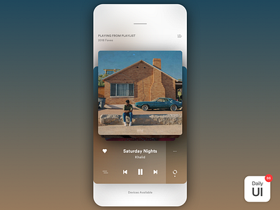 086 Progress Bar dailyui dailyuichallenge musicplayer progressbar ui