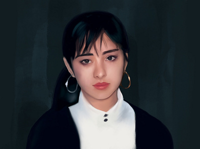 90s HK CinemaPortrait Study digital painting illustration portrait portrait art portrait painting procreate