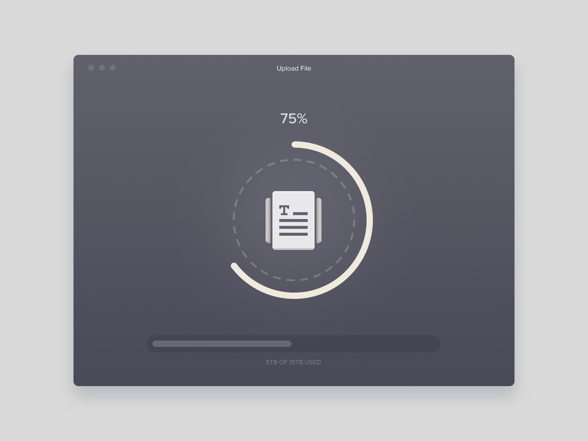 Ui loader. Load UI. Loading UI. File Loader UI.