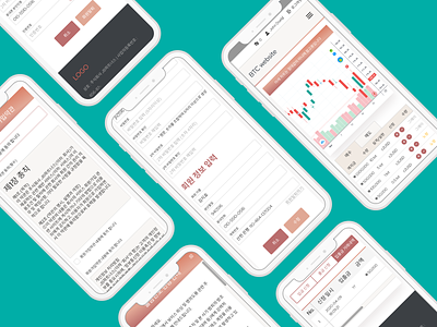 Mobile Betting Interface design mobile design web
