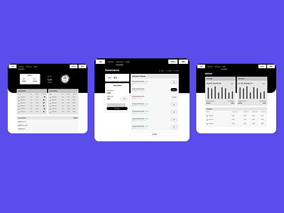Dashboards and stuff web