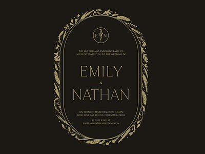 Letterpress Wedding Invitation pt. 2