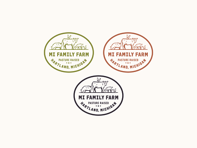 MI Family Farm - Secondary Logo