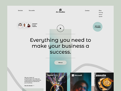 Marketing Agency Landing Page