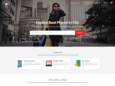 marketplace directory web template design landing page landing web templates templates ui ui design ux design web web design website design inspiration