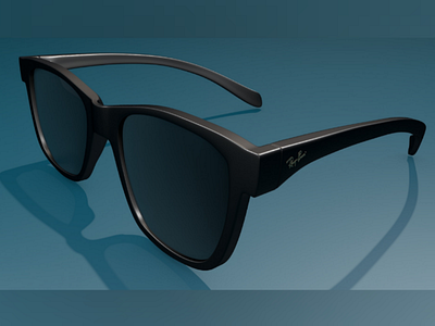 Ray Ban 3d 3d max 3d model cinema 4d glasses model photoshop rayban