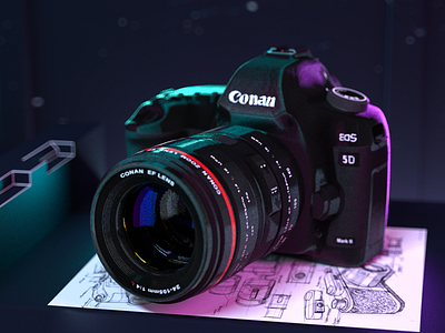 camera c4d 插图 设计