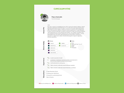 Curriculum Vitae design