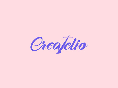 Createlio Logo branding design flat graphic logo