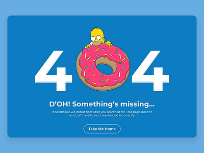 404 error page