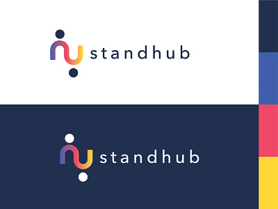 Standhub Logo branding design icon logo logodesign logodesigner