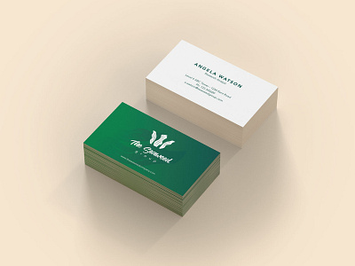 bussines card for The Seaweed Company branding bussines card stationary