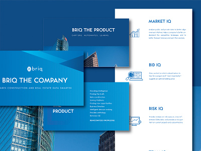 Presentation Design for Briq