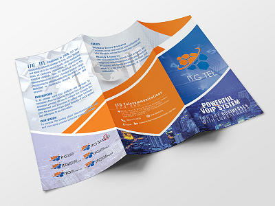 Brochure Design bi fold brochure marketing telematics tri fold