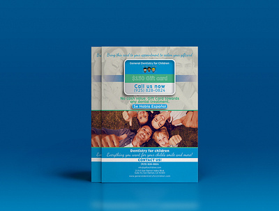 Dental Flyer branding brochure dental dentist design flyer illustration medical teeth