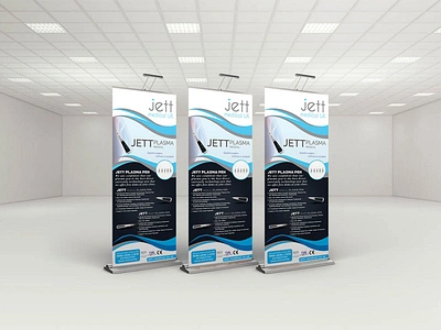 Medical Roll Up Banner bi fold branding design illustration pull of banner roll up banner table top banner tri fold vector