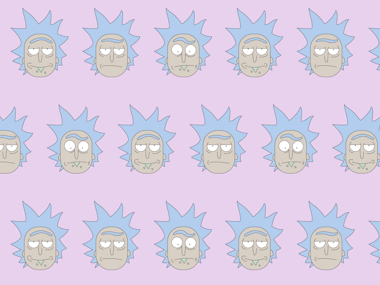 Rick pattern by Aleksandr Dmitrenko on Dribbble