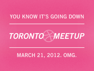 Toronto Meetup 2012