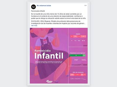 feminicidio infantil adobe brush digital illustration facebook post femicide gender violence illustration no estamos todas noestamostodas photoshop wacom
