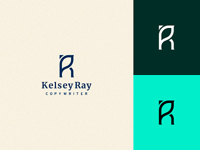 Kelsey The Copywriter brand design branding identity logo logo design logomark monogram