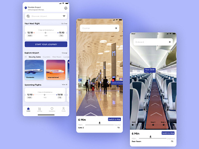 AR BASED FLIGHT ONBOARDING app casestudy concept onboarding ui ux