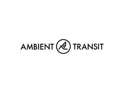 Ambient Transit Logo Design bird black white black and white brand identity branding design geometric logo logo design minimal minimalist sans serif