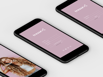 Daily UI , Day 1  Sign Up for Hair Salon
