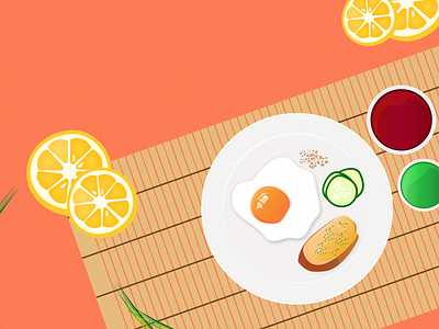 Food Series branding design fun graphics icons illustration