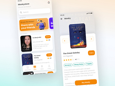 Mooky - interactive story book app