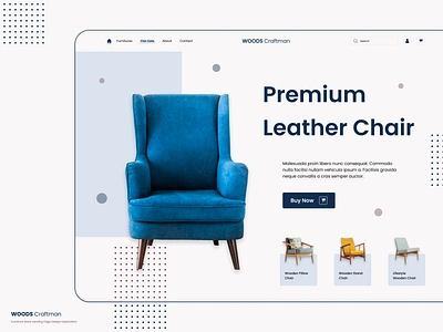 Woods Craftman Landing page design chair craftwork daily ui design daily ui design challenge furniture furniture design furniture store landing page concept landing page design landingpage shopify shopify theme ui design ui ux design ui ux web ux design web layouts website concept website design woodshop