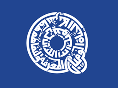 Qatar Foundation Typographic Illustration arabic brand branding free throw logo typography
