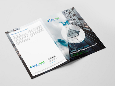 Finanbest Brochure advertising brand brochuredesign business creative designer designstudio graphicdesign illustration print