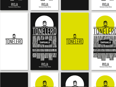 TONELERO. Wine label design