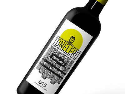 TONELERO. Wine label design branding logo logo design logotipo wine branding wine label wine label design