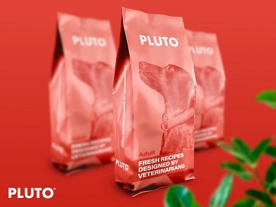 PLUTO. Packaging design brand identity branding design diseño de logo dog embalaje identidad corporativa logo logo design logotipo pack design package packaging packaging design