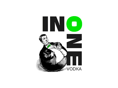 INONE. Branding and packaging. bottle label branding label design label packaging logo logo design package design packaging vodka label