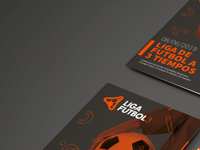 LIGA FUTBOL 3. Branding y diseño gráfico branding brochure design futbol graphic design identity design logo logodesign poster design print design