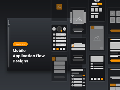 Mobile Application Flow adobe xd app flow application flow design flow flowchart mobile mobile app mobile app design mobile flow system diagram ui design ui ux ux design wireframing