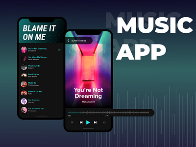 Music Player adobe xd mobile mobile app mobile design music music app music player player playlist prototyping ui ui design ui ux ux ux design wireframing