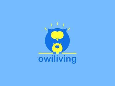 Another Owiliving Logo branding logo logodesign owl logo