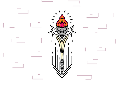 Torch 1 illustratiom логотип