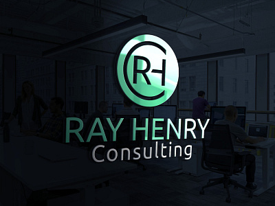 Ray Henry Consulting Logo Mockup creative design solution creative logo design logo iconic logo logo design logo mockups minimalist logo vinustudios