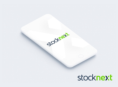 StockNext App UI app ui app ux mock splash stocknext