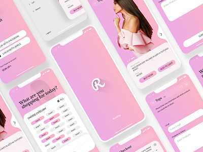 RunWay App UX/UI Mock